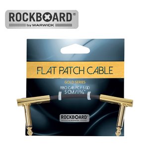 RockBoard 패치케이블 Flat Patch Cable - Gold (5cm)뮤직메카