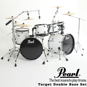 Pearl 펄 드럼세트 New Target Double Bass Kit 2014년형 더블베이스뮤직메카