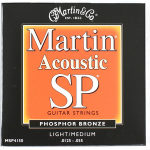 마틴 MSP4150 Light/Medium (0125-055) 통기타줄뮤직메카